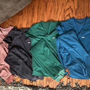 XXS figs. Tops and bottoms XXS. Willing to sell separately or bundle. EUC!